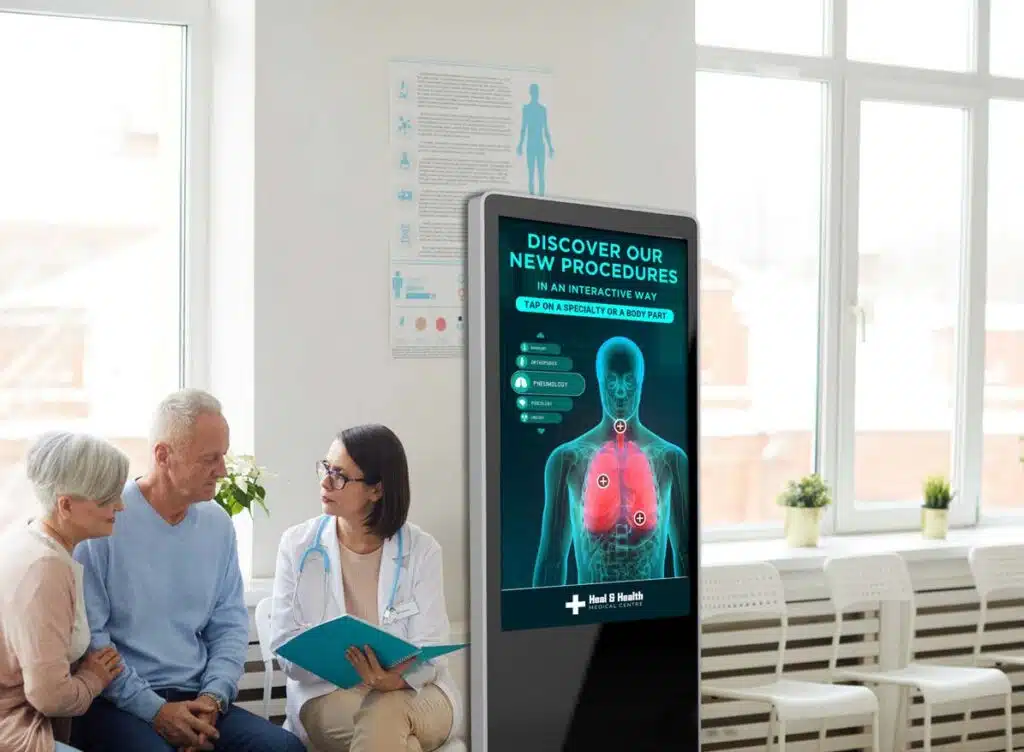 Medical Kiosk In Waiting Area