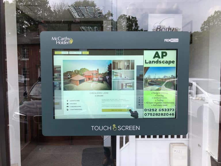 McCarthy Holden Touch Screen