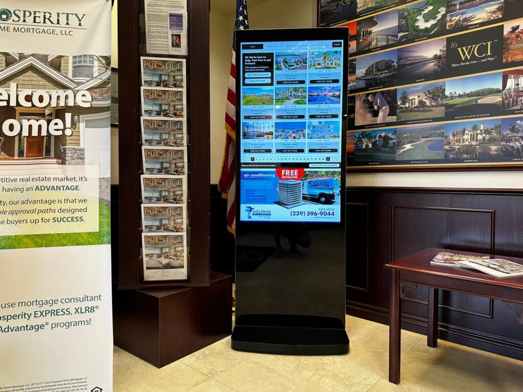 Berkshire Hathaway HomeServices Indoor Touchscreen