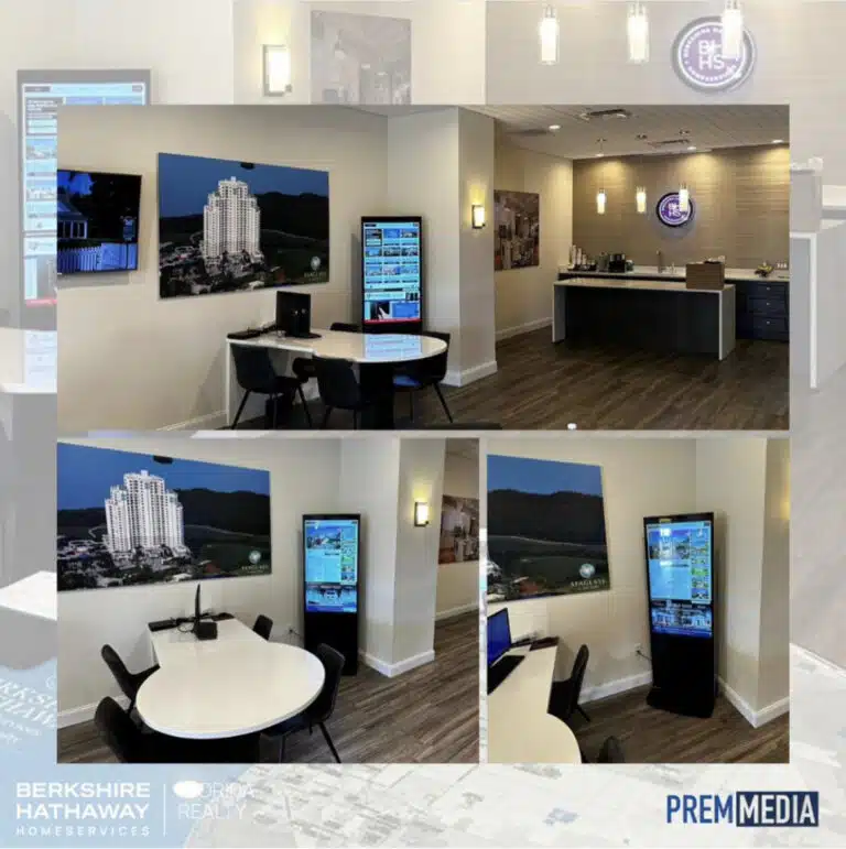 Indoor Touchscreen Totem