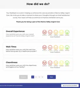 How Did We Do? Touchscreen Options
