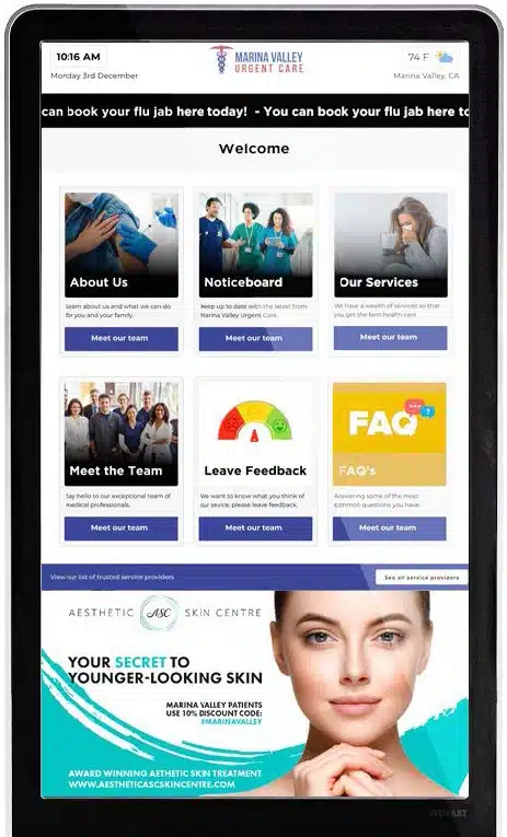 Interactive Kiosk Key Features